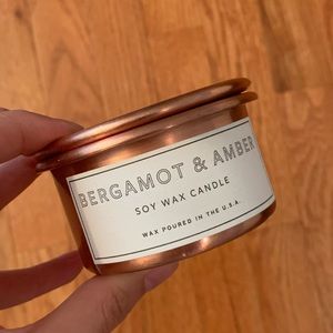 BRAND NEW Madewell Candle: Bergamot and Amber